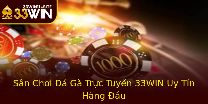 Sân Chơi Đá Gà Trực Tuyến 33WIN Uy Tín Hàng Đầu Sân Chơi Đá Gà Trực Tuyến 33WIN Uy Tín Hàng Đầu
